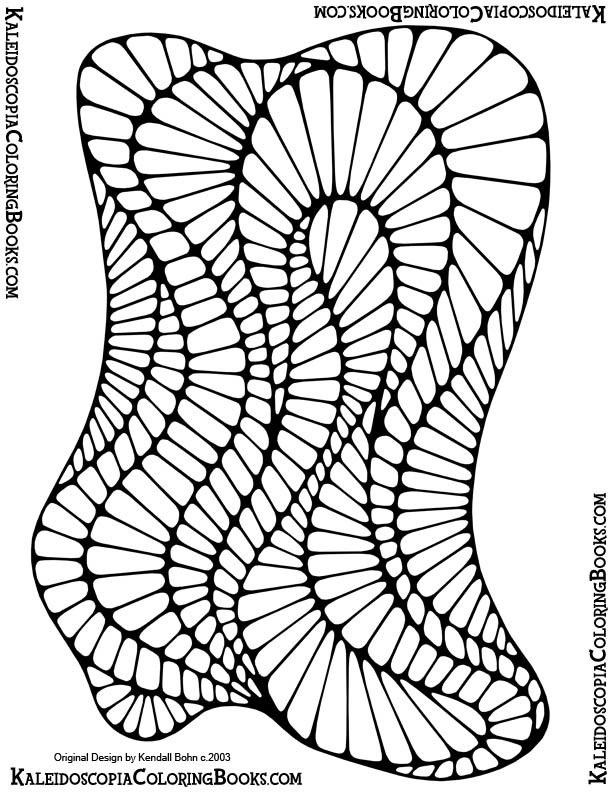 Free Coloring Page: Abstract Adventure I