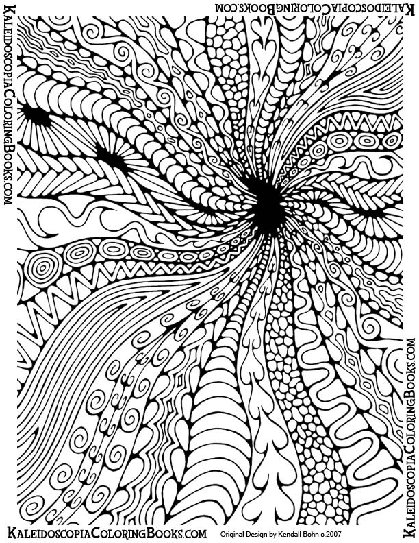 Free Coloring Page: Abstract Adventure IV