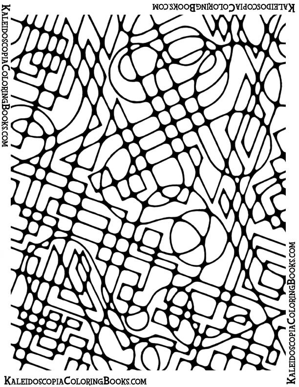 Free Coloring Page: Abstract Adventure V