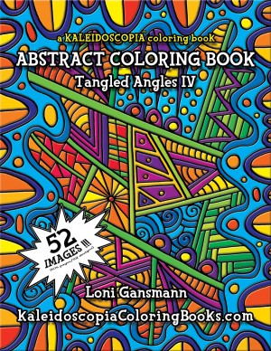 Tangled Angles 4: An Abstract Coloring Book 