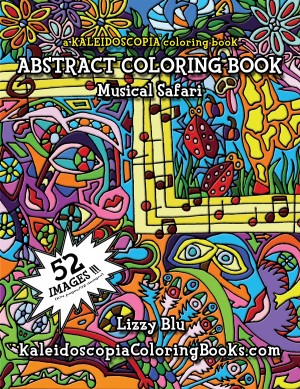 Musical Safari: An Abstract Coloring Book 